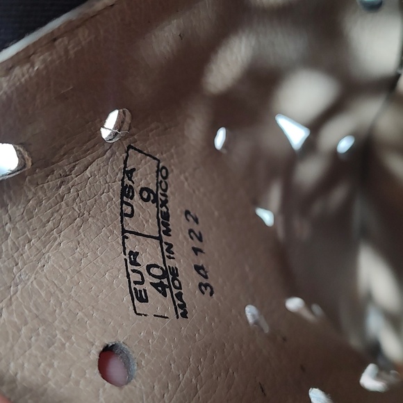 Musse & Cloud by Anthropologie Western Bohemian Cutout Ankle Booties Size 9 - Picture 7 of 9